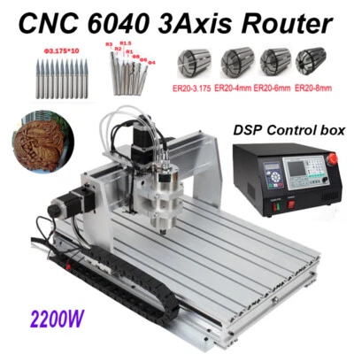CNC 6040 3Axis Router Engraving Machine DSP Desktop Milling Cutter Engraver