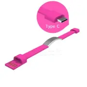 Bracelet USB Charging Cable Data Cord Line Sync For Type C Port Android Phone US