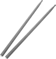 JOINPAYA 1 Pair Lightweight Carbon Fiber Drumsticks for Drummers Comfortable Grip Portable Design for Beginners and All Drum Types of Stylish Slip Percussion Sticks Grey