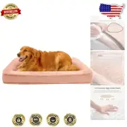 43” x 30” Orthopedic Dog Bed with Removable Cover - Comfort for Extra Large Dogs