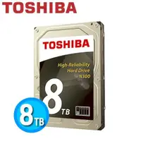 在飛比找蝦皮商城優惠-Toshiba N300 3.5吋 8TB NAS 專用硬碟