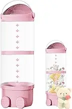 Stuffed Animal Storage Tube, Cuddly Soft Toy Storage Tube, Plush Toys Storage Cylinder, Doll Display Holder Stuffed Toy Storage Tube, Dustproof Clear Vertical Cylindrical Plushies Toy Display Bucket