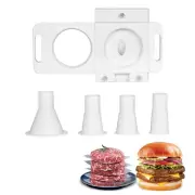 Hakka Hamburger Patty Maker Auto Universal Attachment Fit Grind Sausage Stuffer