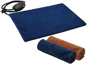 Pet Scene Pet Heat Mat 90x60CM Extra Large Size, Pet Dog Heat Pad Cat Bed w/Waterproof PVC Cover & Thermal Protection, Cat Heated Mat