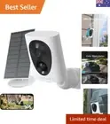 2K Solar Security Camera Outdoor Wireless WiFi ，Long Standby Time Battery Pow...