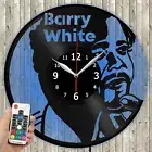 LED Clock Barry White LED Light Vinyl Record Wall Clock LED Wall Clock 4254