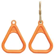 Kids Strength Training Rings Indoor Home Fitness Gymnastic Rings Pull Up Rings