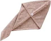 ELAYARD Environmental Bamboo Charcoal Hair Cap Quick Drying Towel Wrap for Long/Short Curly Straight Hair Anti-frizz