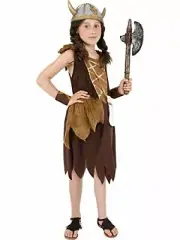 Smiffys Viking Girl Costume