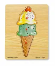 Melissa & Doug Ice Cream Cone Puzzle (NEW) 179