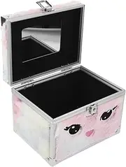 Parliky Tool Storage Box Aluminum Box Secure Locking Mechanism Compact Lightweight