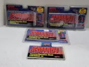 4 JEOPARDY QUESTION & ANSWER BOOKS & CARTRIDGES HANDHELD TIGER #3, #4,#5,#6