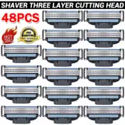 Upto 48 Replacement Blades For Gillette MACH 3 Razor Shaver Trimmer Shaving New