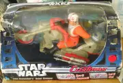 STAR WARS CUSTOMS LUKE SKYWALKER REBEL CHOPPER NIB PLEASE READ!
