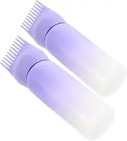 TOVINANNA Professional Hair Dye Root Oil Applicator Bottle Set Soft Hair Bottle Applicator for Salon Use Scalp Bottle Applicator for Hair Oiling Conditioning