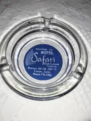 New Vintage Motel Safari Limon, Colo 4" Round EC