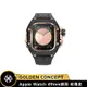 Golden Concept Apple Watch 49mm 玫瑰金錶框 黑橡膠錶WC-RSCIII49-BK-RGC
