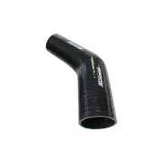 Aeroflow 45 Degree Silicone Hose Reducer/Expander 75-63mm 3"-2-1/2" I.D Black