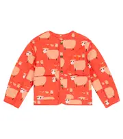 [The Animals Observatory] The Animals Observatory Starling reversible cotton jacket Y 3 red