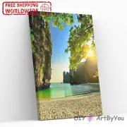 Paint By Numbers Kit Scenery Nature Adult Art Draw Kids Oil Wall Beginner Canvas