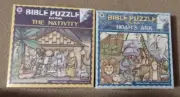 Bundle of Two Children's Jigsaw Puzzles - Bible Theme