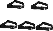 [Kisangel] Baseball Belt White Belts for Women Stretchy Belt Wide Belt Chain Belts Women Ladies Belts Men Belts Belt Straps for Women Waist Belt Cor Belts Running Belt Black