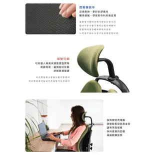 熱銷款|DonQuiXoTe｜韓國原裝白框雙背透氣坐墊人體工學椅-灰｜旗艦版|週年慶特惠中