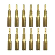 12 pieces of Brass Jet for Jets Slow Jet Fit for Mikuni VM28 /486 *