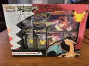 Pokemon TCG Celebrations Lance’s Charizard V Collection Box ✅️New Sealed✅️