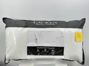 Lauren Ralph Lauren Never Flat Pillow King 20”x36” 500 Thread 100% Cotton
