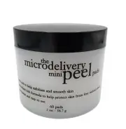 Philosophy The Microdelivery Mini Peel Pads 60 Pads 2 oz New Sealed Skin Care