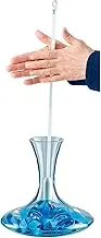 Evonell CleanTwister Carafes and Vase Dryer Decanter Cleaner Colour: Blue