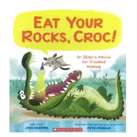 在飛比找蝦皮商城優惠-Eat Your Rock, Croc! 自然科普繪本【神奇