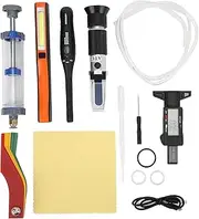 XTevu Auto Maintenance Kit, Digital Oil Tester Gauge with Display Ruler, Engine Oil Quality Inspection Tool, Multi-Function Car Maintenance Set