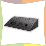 2" 5" 4" Rise Rubber Ramps for Wheelchair Cars, Portable Driveway Curb Ramps, Lightweight Threshold Ramp Loading Ramp for Garage Warehouse(Black,50x27x14cm)