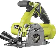 [RYOBI] Multi-material saw 18V ONE+ – Ø85 x 15mm – 4250 rpm – Delivered with 1 multi-material blade, 1 tile, 1 parallel guide and 1 suction nozzle (battery and charger not included) – R18MMS-0 1