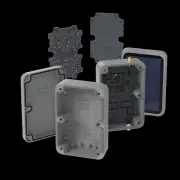 Unify Enclosure IP67 150X100X45Mm with Pre-Mounted M8 5-Pin Connectors and RP-SM