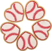 OHPHCALL 8pcs Sports Themed Appliques Sports Ball Patches Embroidered Patches Decorative Clothing Embellishments