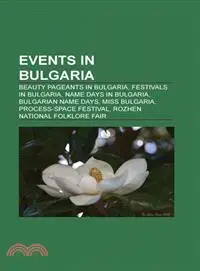 在飛比找三民網路書店優惠-Events in Bulgaria