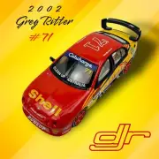 GREG RITTER 2002 DJR Shell Helix XR8 AU Ford Falcon 1:64