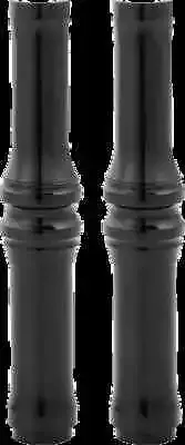AN 10g Lower Pushrod Covers Kit Blk Harley Softail Springer CVO 09