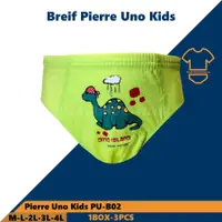在飛比找蝦皮購物優惠-Pierre UNO KIDS B02 男童內褲 3
