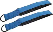 YARNOW 2pcs Elastic Yoga Stretch Belts Flexible Yoga Straps for Home Fitness Resistance Band