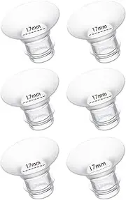 17mm Flange Insert 6PC, Compatible with 17mm Flange Spectra/Flange Inserts for Spectra/Momcozy Flange Inserts/Momcozy Wearable Breast Pump Flange Insert/Flange Inserts for Medela Pump/Willow/TSRETE