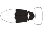 Avery Dennison NR Nano Ceramic IR Window Tint Kit Compatible with Mazda Cx-9