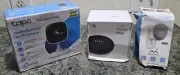 Google Home Mini & TP-Link Tapo C110 2K Security Camera+ Mount Bundle
