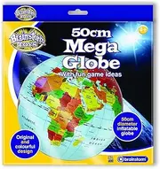 Brainstorm The Original Glowstar Company Mega Inflatable Globe, 50 cm Diameter