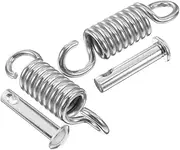 Homoyoyo 2 Sets Egg Chair Spring Hook Heavy Duty Hanging Chair Hook for Boxing Hanging Gym Patio Garden Swing Hammock Stainless Steel