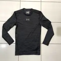 在飛比找蝦皮購物優惠-under armour UA 內刷毛長袖緊身衣 (花黑／S