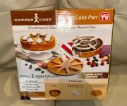 NEW Copper Chef Perfect Cake Pan